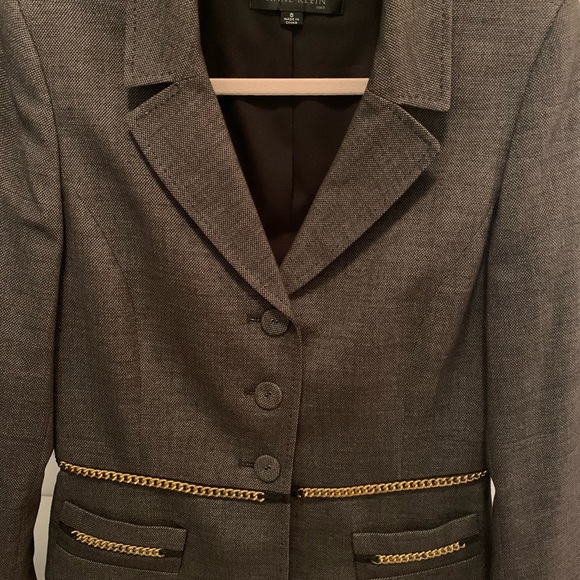 Ann Klein Jacket Chain Details EUC - Picture 3 of 8